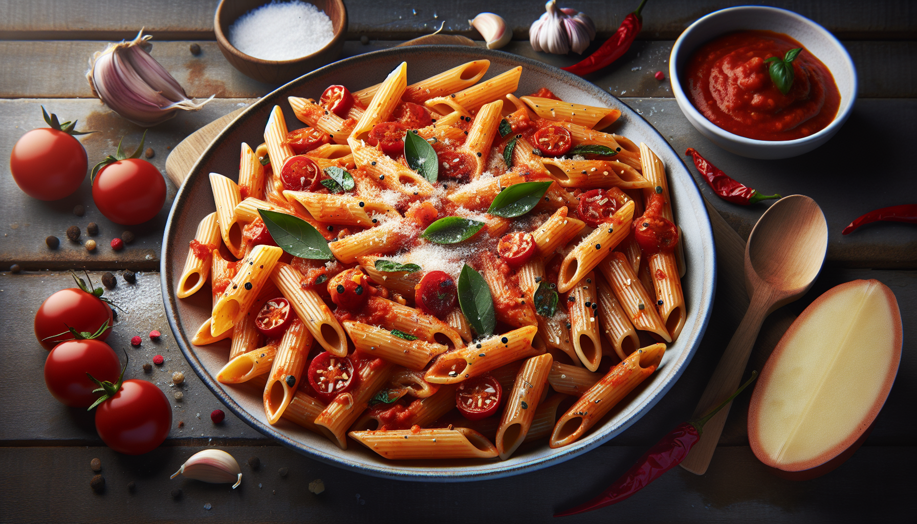 penne arrabbiata